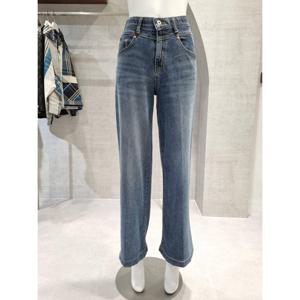 페이지플린  (F5CPT404) 안 밴딩 스판 일자 청바지