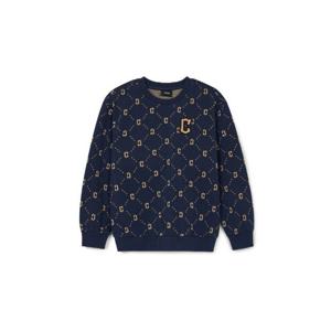 MLB키즈긴팔티 GQC 7AMTMD144-45NYS 다이아 모노그램 자가드 맨투맨 클리블랜드 가디언스