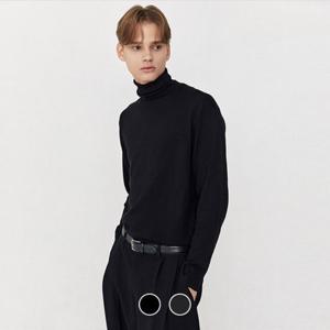 [지오다노]남성 울 블랜드 터틀넥 니트 스웨터 055922/01055922