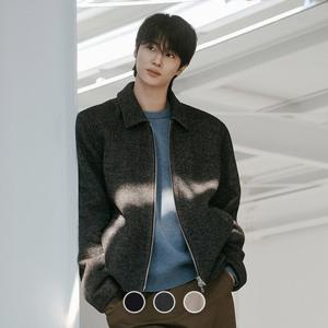 [지오다노]남자 울 풀집업 자켓 075918