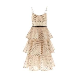 25 FW 짐머만 플리츠 티어드 미디 드레스 5495DF25RCBPD TP443414370