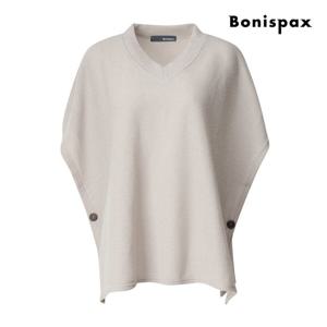 보니스팍스  버튼 포인트 V넥 니트 베스트 (XP9VT007M0)