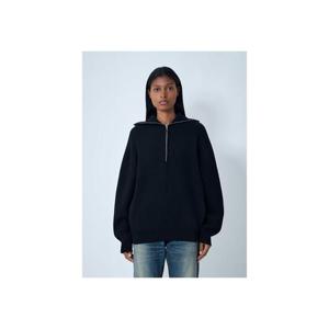 25 FW 발렌시아가 여성 집업 스웨터  bal0262003blk