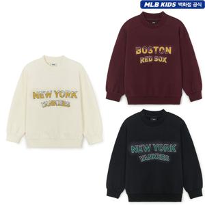 [MLB키즈]스트릿 베이직 레터링 기모 맨투맨 7AMTB1356
