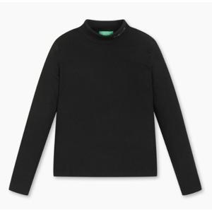 [베네통키즈]25FW-골지 목폴라 티셔츠/QATS21561