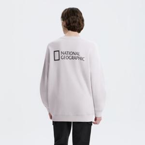 내셔널지오그래픽 N254USW230 머레이 그래픽 맨투맨 L/GREY