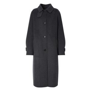 헤지스레이디스 (HSCO5D009) 포켓배색 울캐시미어혼방 코트