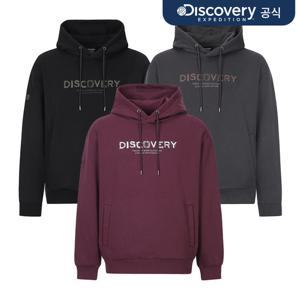[디스커버리] 빅로고 변형 기모 후드티 3종 택1  DXHD53056-SET
