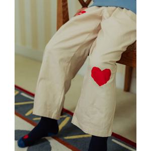 벨리타앤보이즈 크로스 BB하트 우븐팬츠 BK5FWP01CM