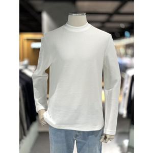 지오지아 25FW 5컬러 약기모 헤링본 모크넥 긴팔 티셔츠 ADF4TR1101