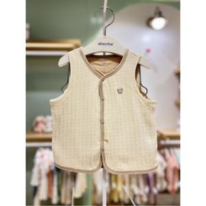 압소바HM (아기조끼)솔라드 조끼(아이보리)FW신상 (2AY711901)