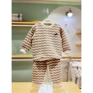 압소바HM (아기상하복)웨인 상하세트(베이지) (FW신상) (FAY713007)