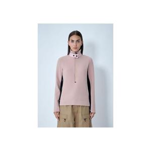 25 FW 몽클레어 여성 대조적인 패널 맨투맨  mog0262014pin