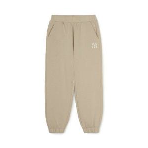 M MLB키즈바지 TQK 7APTB0446-50BGL 베이직 스몰로고 기모 팬츠 뉴욕양키스