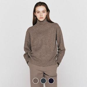 [지오다노]여성 루즈핏 하프 터틀넥 니트 스웨터 355921/05355921