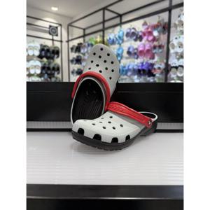 [크록스]MARIO크록스 클래식 레트로 스포츠 클로그 211281-1NM 미라지 그레이