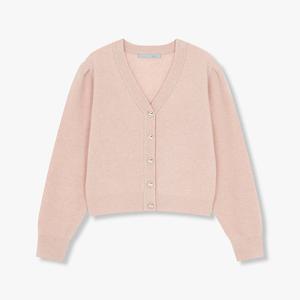 [지컷]퍼프 슬리브 브이넥 가디건[7224450603]