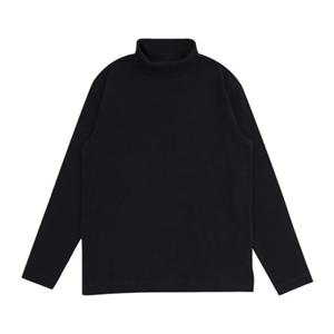 [블루테일]AYH1TS08BB 슬림 블랙 목폴라 티셔츠