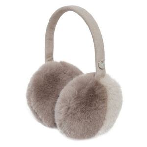 [와이드앵글]여성 CO 퍼 배색 귀마개 Beige(WWW25Z01E2)