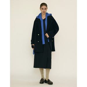 나이스클랍 더블코쿤핏코트 N254MWCA43