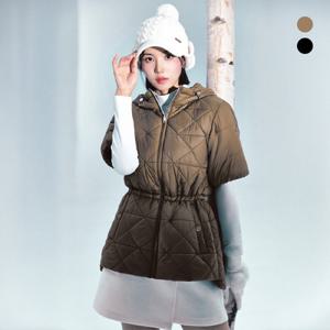 [와이드앵글] 여성 CO 아르누보 하프슬리브 미디 자켓 L_WWW25172