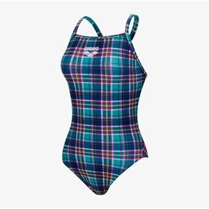 컨트리 체크 원피스 싱글 수퍼플라이백 A5FL1LO05MNT