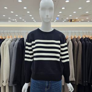 [숲]라운드넥 스트라이프 니트 SOBALKT6 39