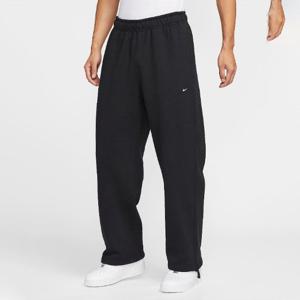 M 나이키팬츠 NQK HV1091-010 솔로 스우시 남성 플리스 오픈 헴 팬츠