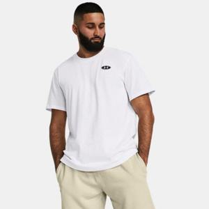 언더아머반팔티 DQC 1382902-100 남성 UA 헤비웨이트 레프트 체스트 패치 반팔