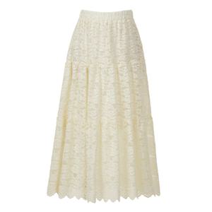 FOCUS  소프트 윈터 레이스 기모 안감 스커트 PBVFF5W1SK8281