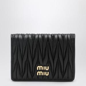 미우미우 지갑 5MV021AFPP Black