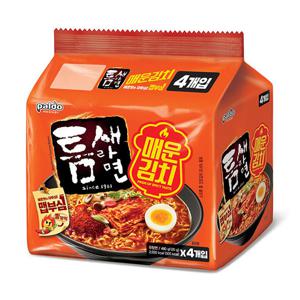 봉지라면 팔도 틈새라면 매운김치 120g 32개