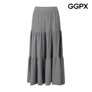 GGPX  윈터 캉캉 니트 스커트 GPBSK007F