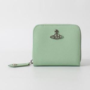 비비안웨스트우드 사피아노 미디엄 지퍼 지갑 애플 51080027