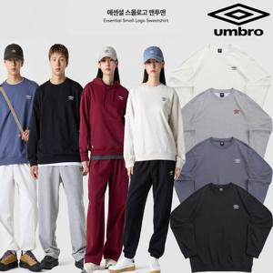 [엄브로]에센셜 스몰로고 맨투맨 UQ323CFS93 4종