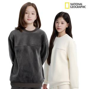 내셔널지오그래픽키즈 코듀로이 맨투맨 (기모) K254USW050