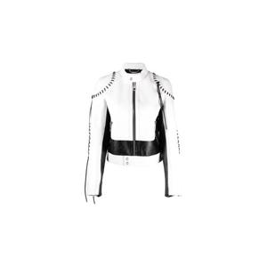 끌로에 윕스티치 디테일 가죽 재킷 C23UCV02203