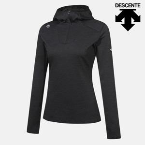 [데상트]데상트 러닝 스트레치 에어 슬림 후디 SP323RTL98BLK0