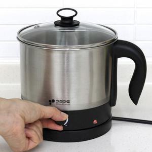 키친아트2007 허브 멀티포트 1.8L 라면쿠커 라면포트 전기냄비