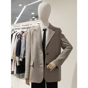 SOUP 숲 기본 테일러드 투버튼 모직 자켓 (SC1JK30)