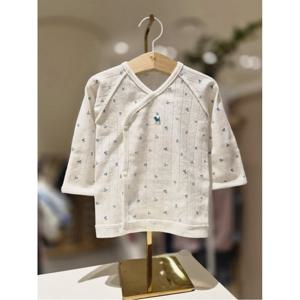 블루독베이비 10 26SS봄신상 (MN)리프플라워배내저고리 (4617000002)