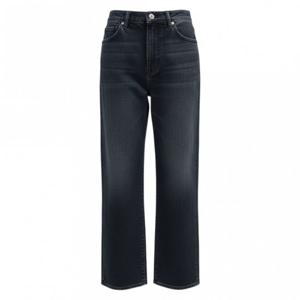 페이지플린  (F5DPT009) 안감 기모 일자 와이드 청바지