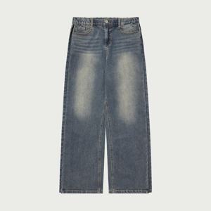 [행텐 틴즈]행텐틴즈 여아 사이드턱 기모 와이드 데님팬츠_254(14540-155-810-10)