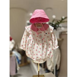 블루독베이비 10 26SS봄신상 (PK)데이지 SET 바디슈트 (4617067606)