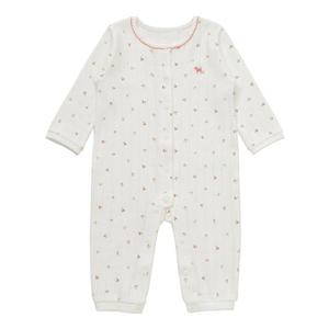 [블루독베이비8] 26SS 봄신상(PH)리프플라워우주복 HJ (4617004102) (BLUEDOG BABY 유아 출산 백일 선물 도