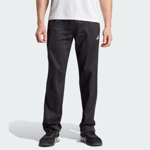 [아디다스(퍼포먼스)]남성 기모바지 게임 앤 고 스몰로고 트레이닝 오픈 헴 플리스 팬츠 HZ3059