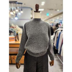 스테파니 세이브존01 메탈 반목 니트 A25SW5450