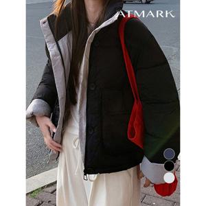 [앳마크]ATMARK 포인칼라배색포켓패딩_AA59PD028G