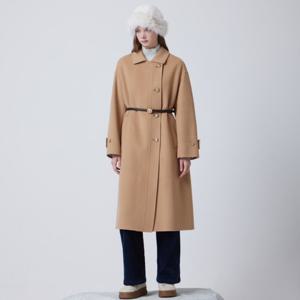 [듀엘]핸드메이드 울 롱 코트 D254MSG504