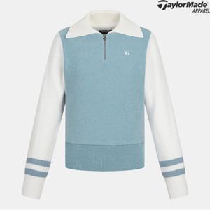 [테일러메이드] [사은품증정] 25FW 여성 반집업 니트 TWSHO8124-940